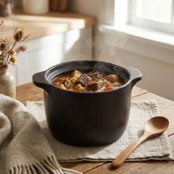 Porcelain Cooking Pot 20 cm